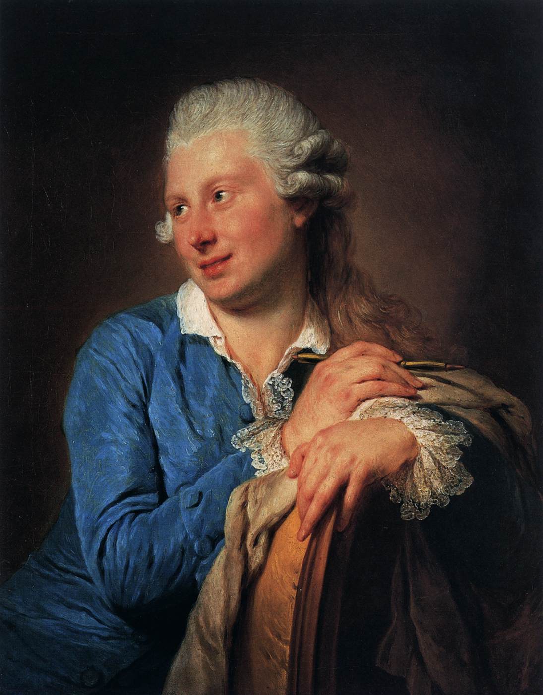 Jacob Philipp Hackert, Hofmaler in Caserta, der zu Goethe sagte: Sie haben Talent, aber Sie können nichts. Sammlung SPUN.