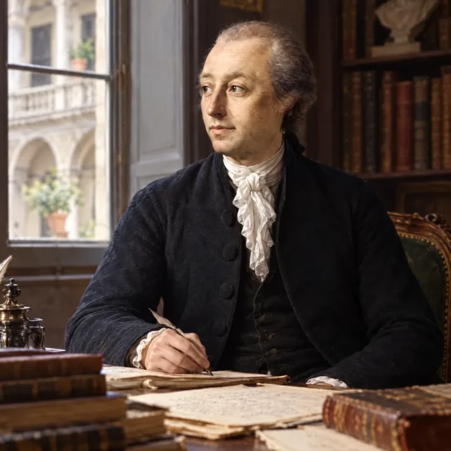 Gaetano Filangieri (ricostruzione AI)