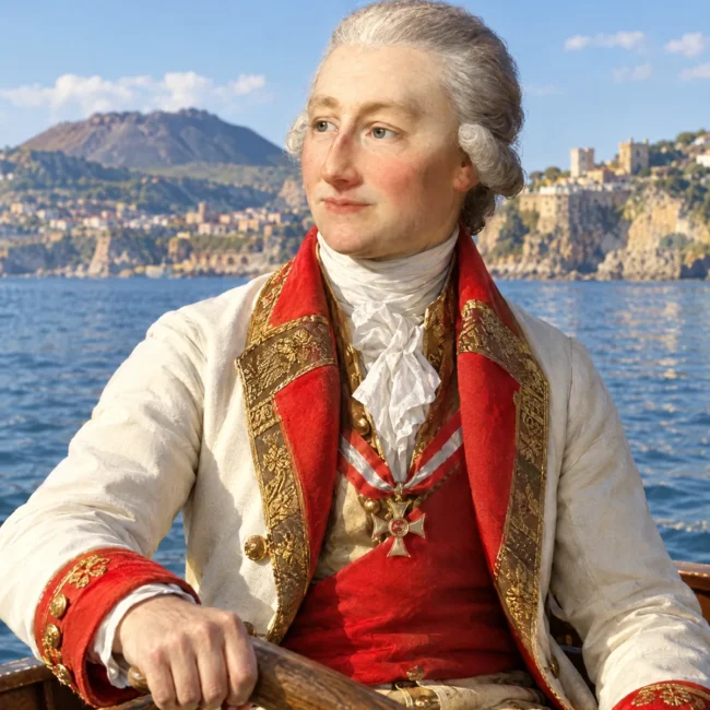 Christian August, principe di Waldeck (ricostruzione AI)