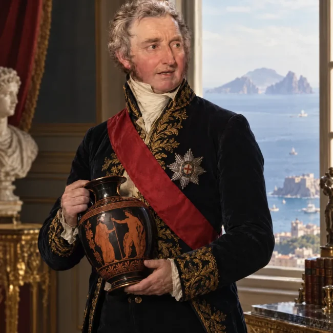 Sir William Hamilton (ricostruzione AI)
